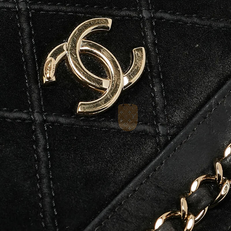CHANEL CLASSIC FLAP SUEDE BAG (26*17*8.5cm)